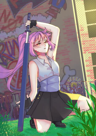 Art Trade for @/tautall on instagram (oc)