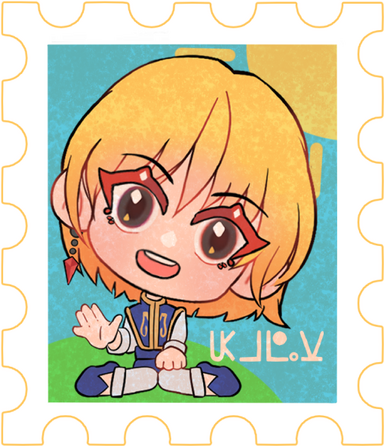 Kurapika-stamp